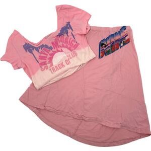 VTG y2k women's pink Nike Santa Monica Track Club‎ LIMITED EDITION 2 piece set